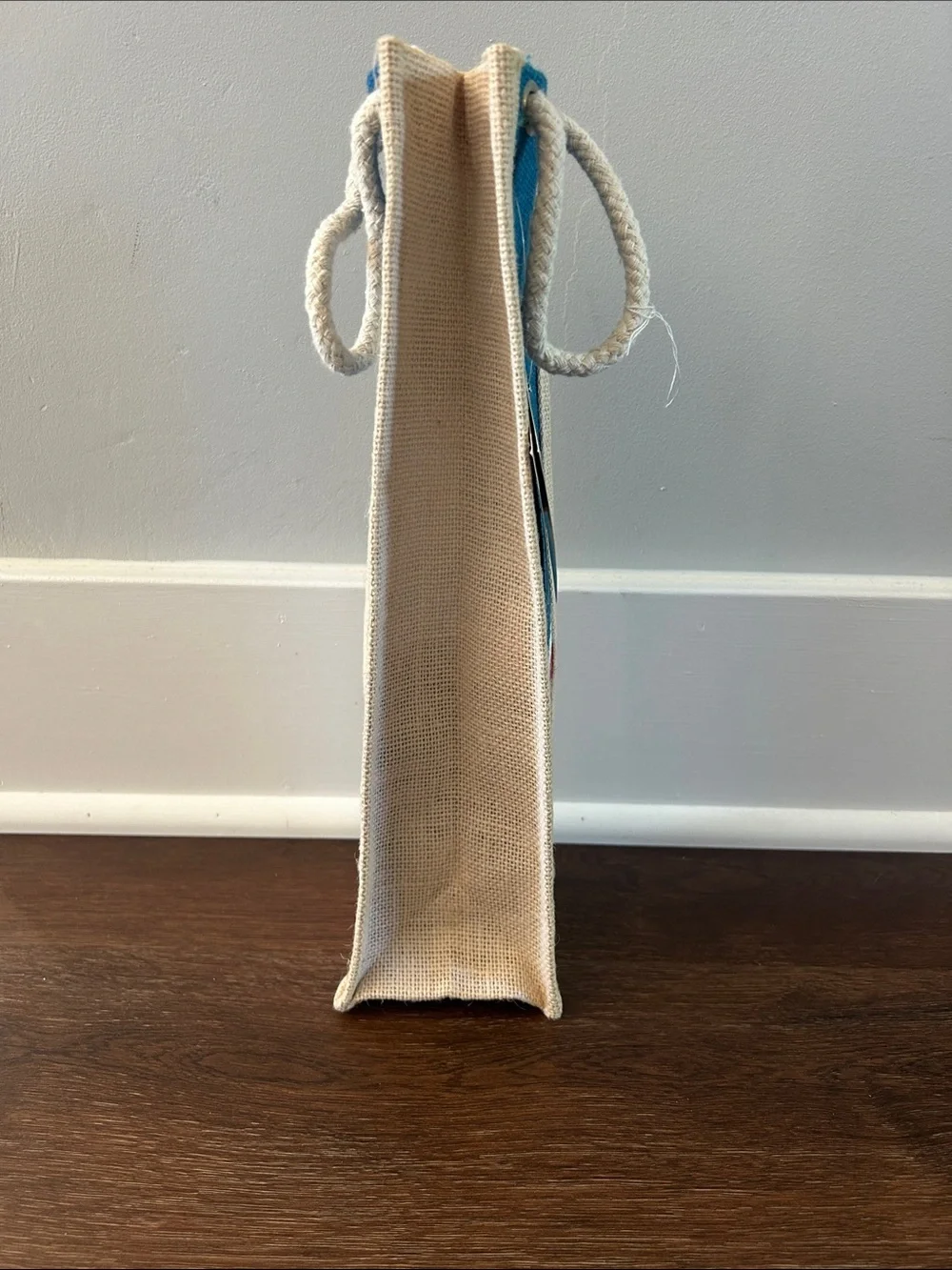 Patriotic Wine Bottle Gift Bag - Blue, Red, White